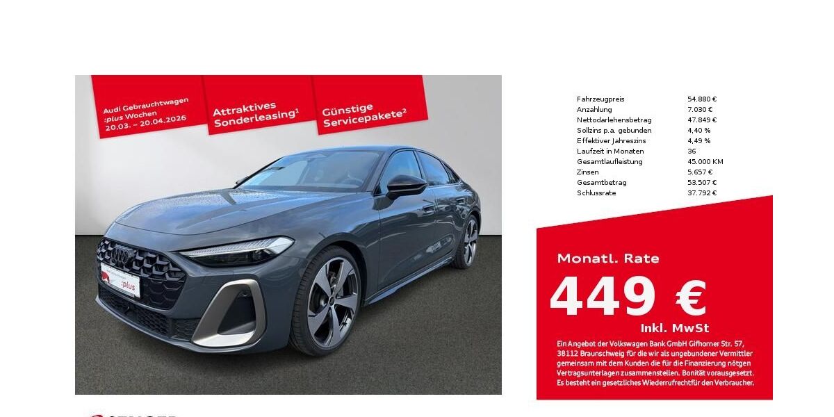 Audi A5 7.184 km 53.880 &euro; Bielefeld 33609