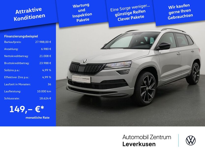 Skoda Karoq 29.317 km 27.988 € Leverkusen 51379