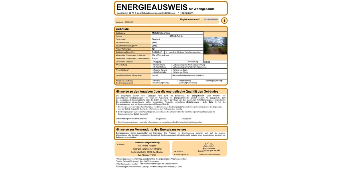 2 Häuser mit 11 ETW und Nebengelass + Baugrundstück - Mehrfamilienhaus, Wohnhaus Ostritz Fredersdorf-Vogelsdorf | Angebot:25851788