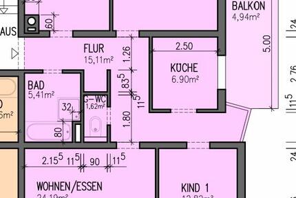 4ZKB in Ottweiler zentral zu vermieten. 4 zimmer