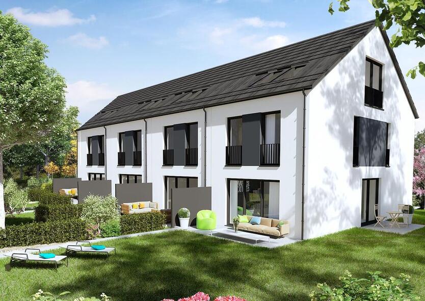 Baubeginn in Kürze. Durch KI-Steuerung kaum Energieverbrauch! Modernes Reihenmittelhaus. 5 zimmer