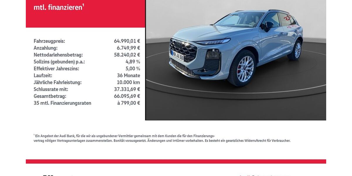 Audi Q3 7.895 km 64.990 &euro; Nordhausen 99734