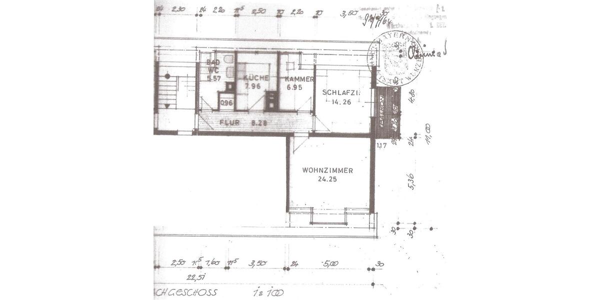Dachgeschoßwohnung Gerbrunn - 3 Zimmer, 71 m&sup2;, 875&euro; | Angebot:26665642