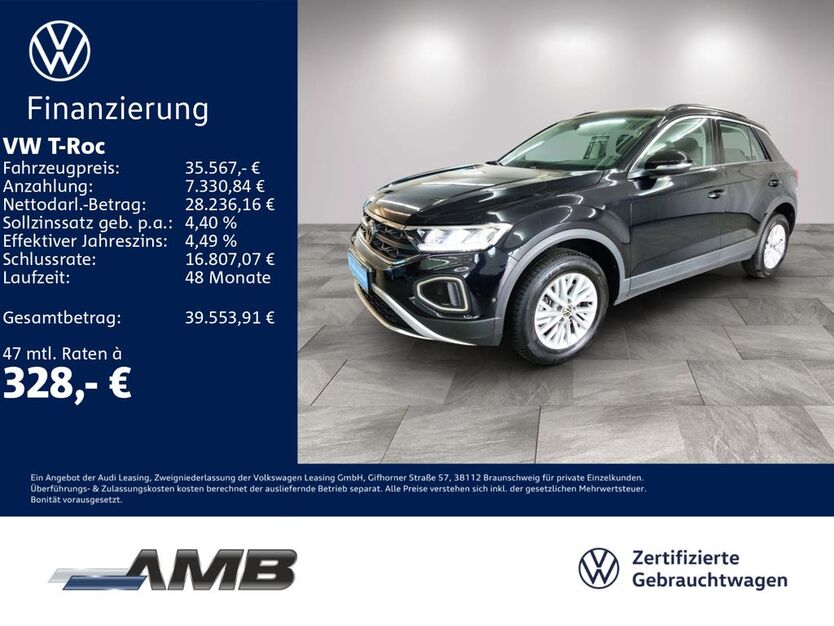 VW T-Roc 14.790 km 34.870 € Borna 04552