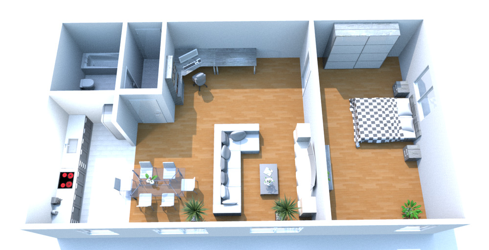 Etagenwohnung Waldheim Schönberg - 2 Zimmer, 45.900&euro; | Angebot:25688903