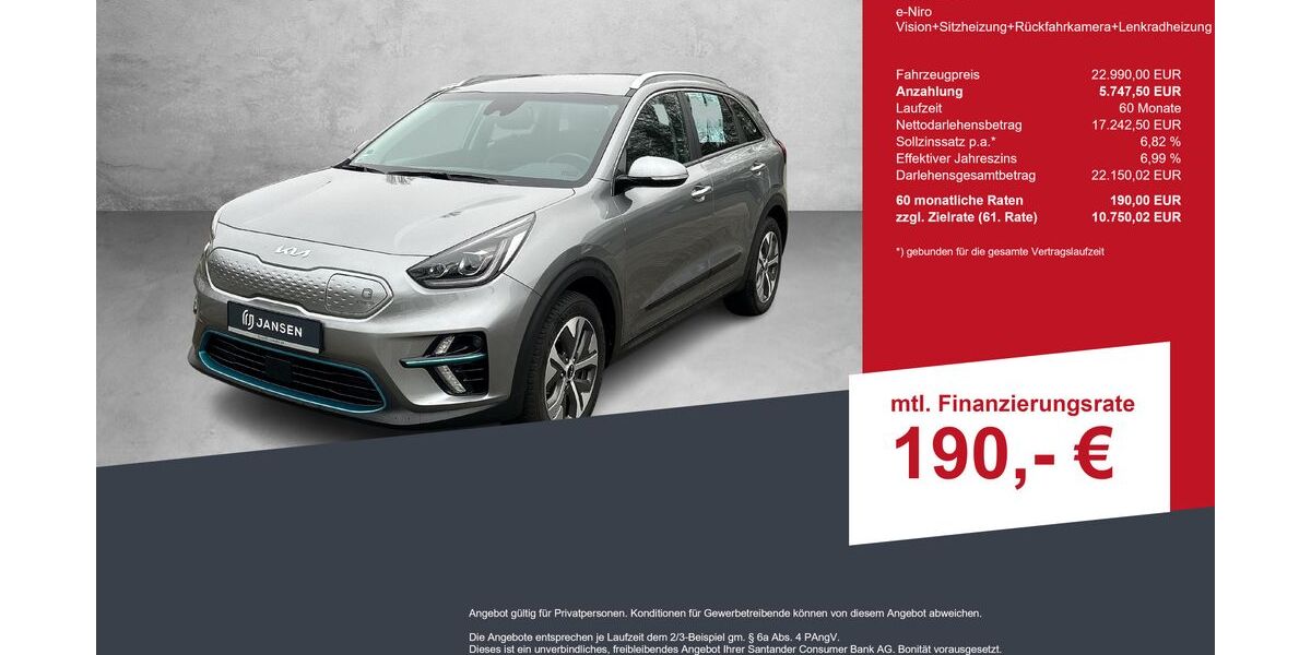 Kia Niro 61.600 km 22.990 &euro; Lingen-Ems 49809