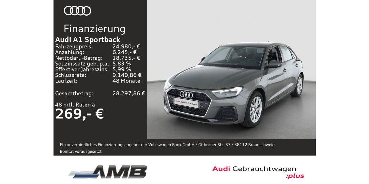 Audi A1 19.830 km 24.980 &euro; Borna 04552