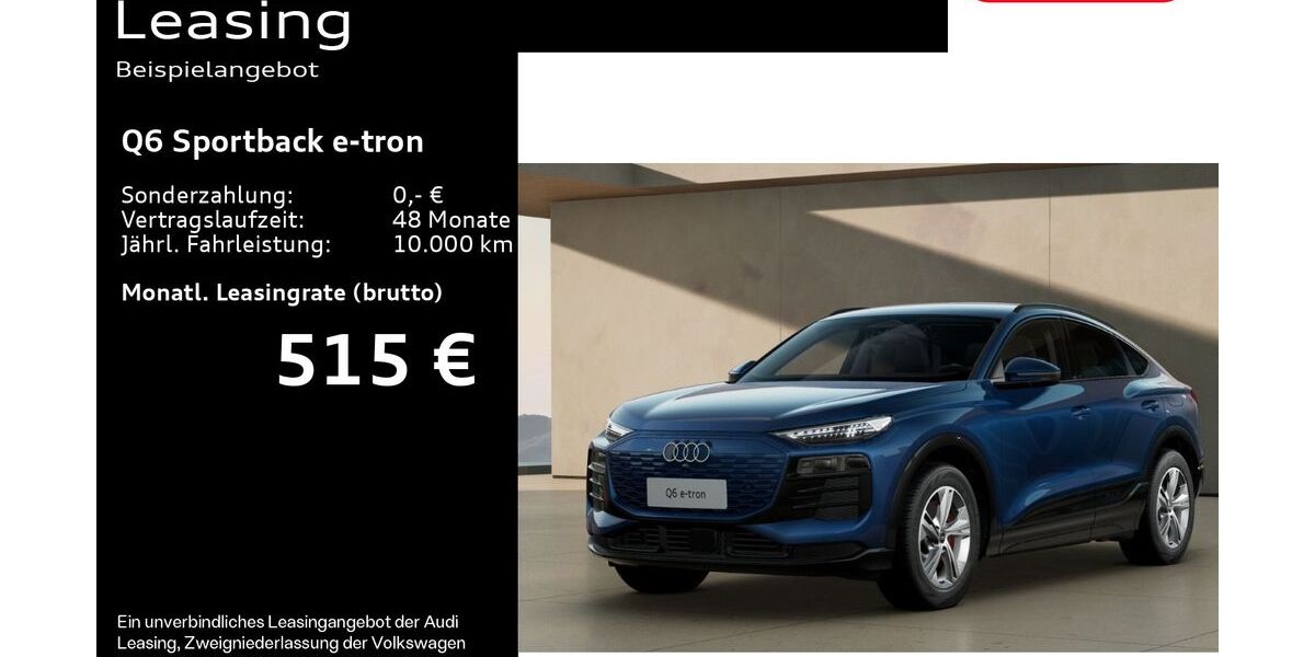 Audi Q6 e-tron 8.100 km 53.450 &euro; Bad Hersfeld 36251