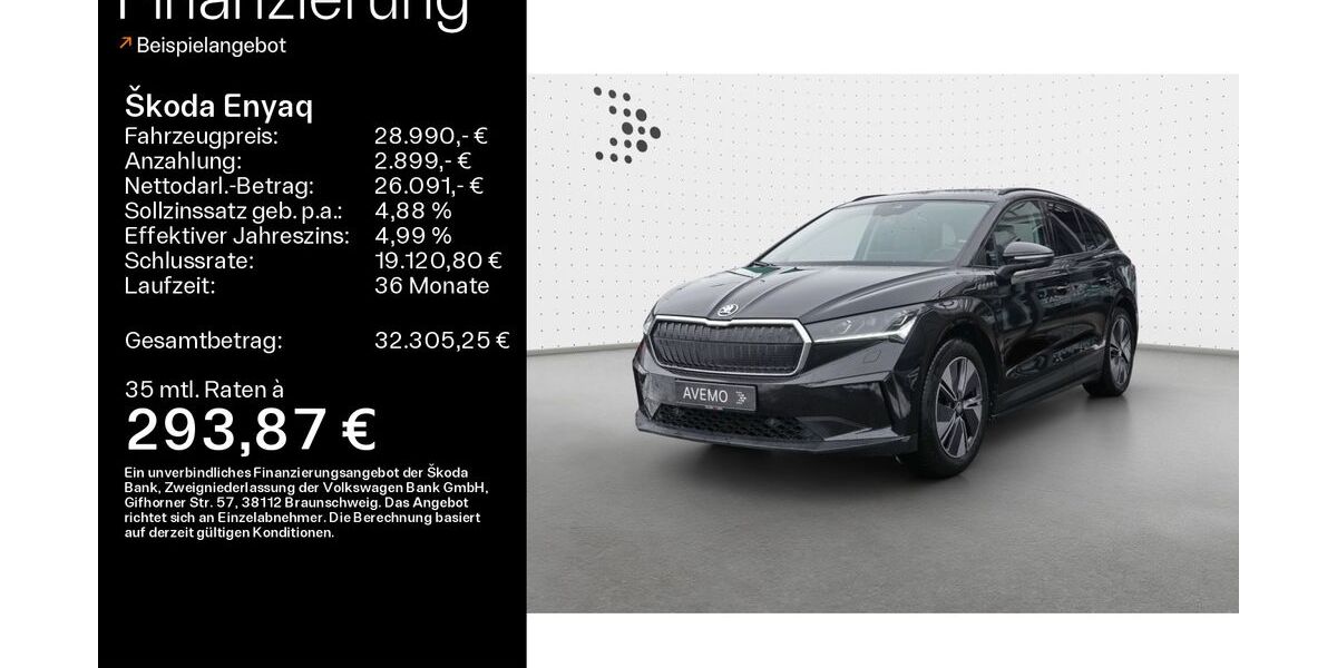 Skoda Enyaq 32.350 km 28.990 &euro; Haßfurt 97437