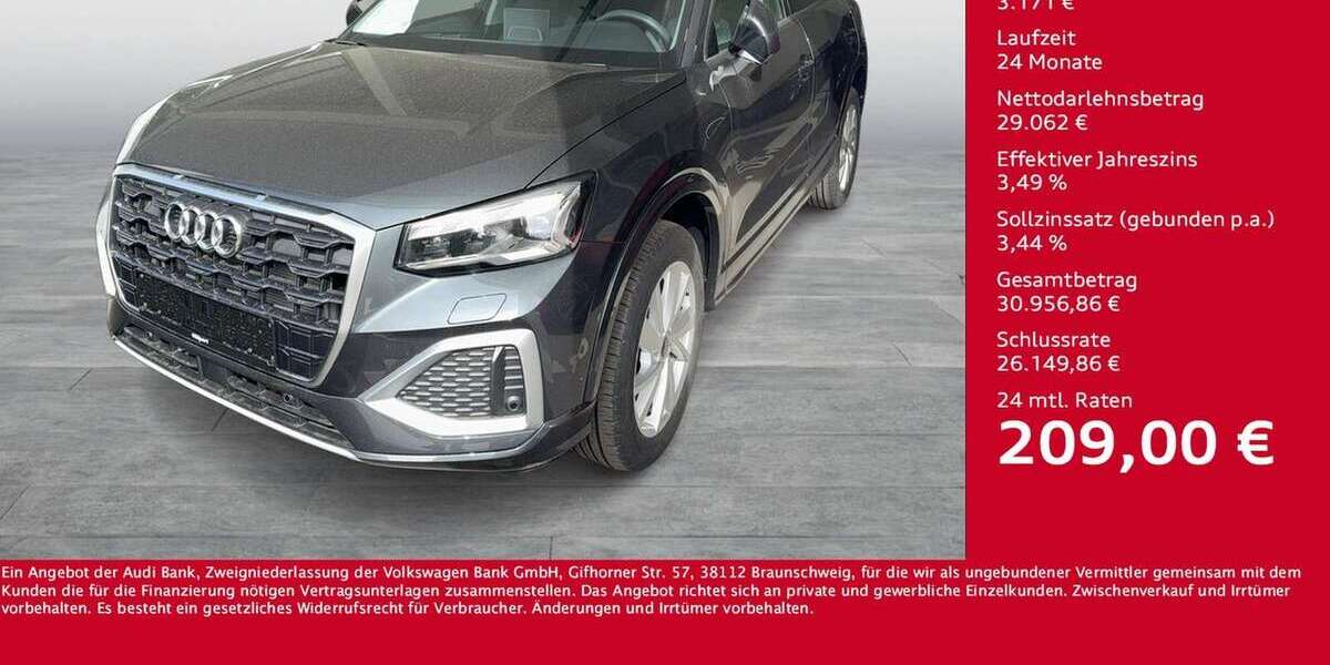 Audi Q2 7.318 km 32.233 &euro; Dortmund 44143