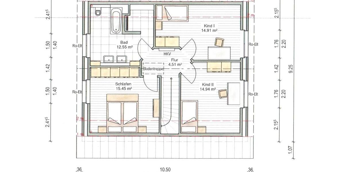 Einfamilienhaus Bremervörde - 5 Zimmer, 136 m&sup2;, 1.050&euro; | Angebot:26653264