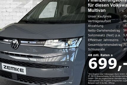 VW T7 Multivan 9.999 km 75.850 € Bernau 16321