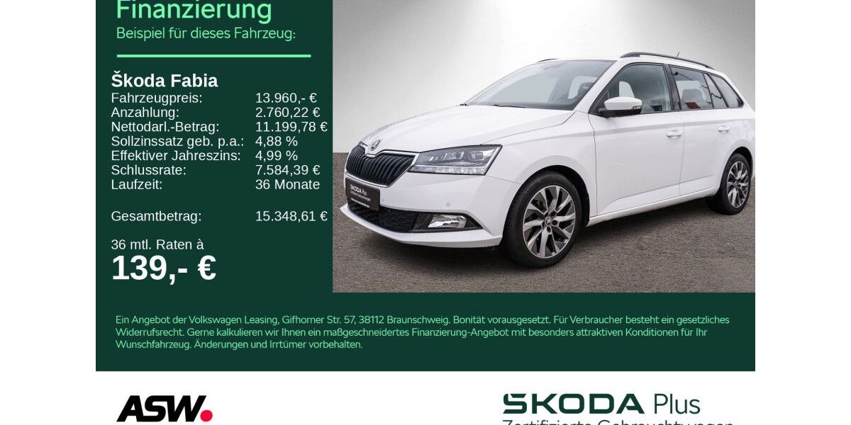 Skoda Fabia 77.700 km 12.990 &euro; Heilbronn 74076