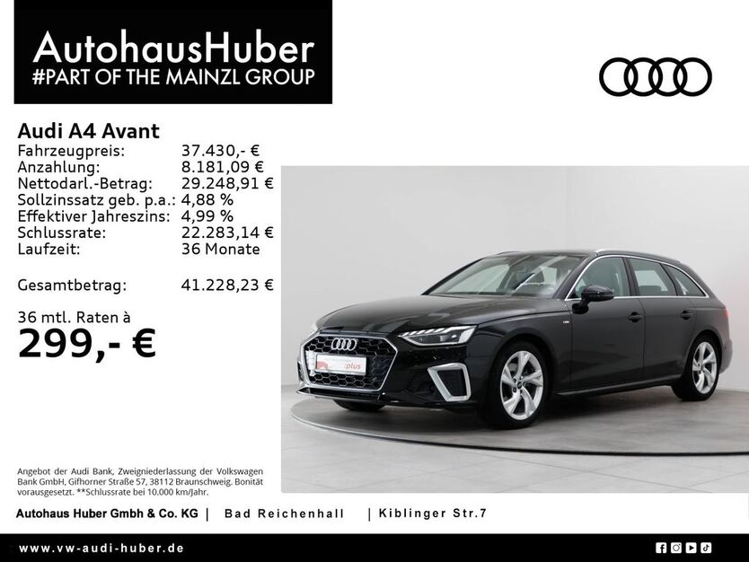 Audi A4 5.120 km 35.930 € Bad Reichenhall 83435