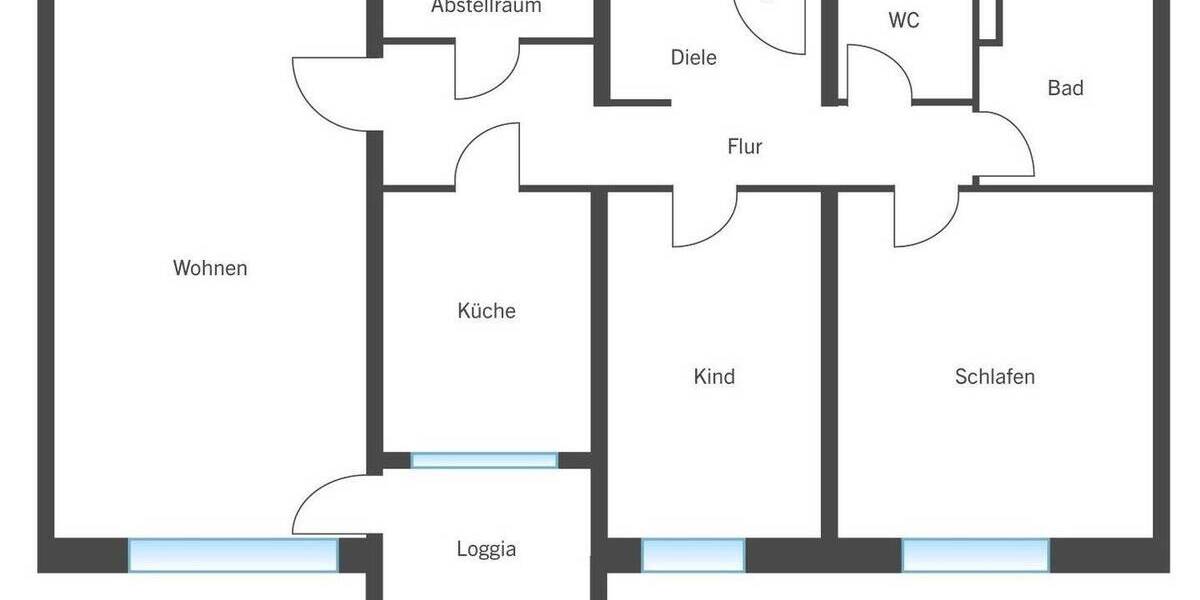 Attraktive Eigentumswohnung | 81,6 m2 | 3 Zimmer | 2 Tiefgaragenplätze möglich | Aufzug | Citynah 3 zimmer