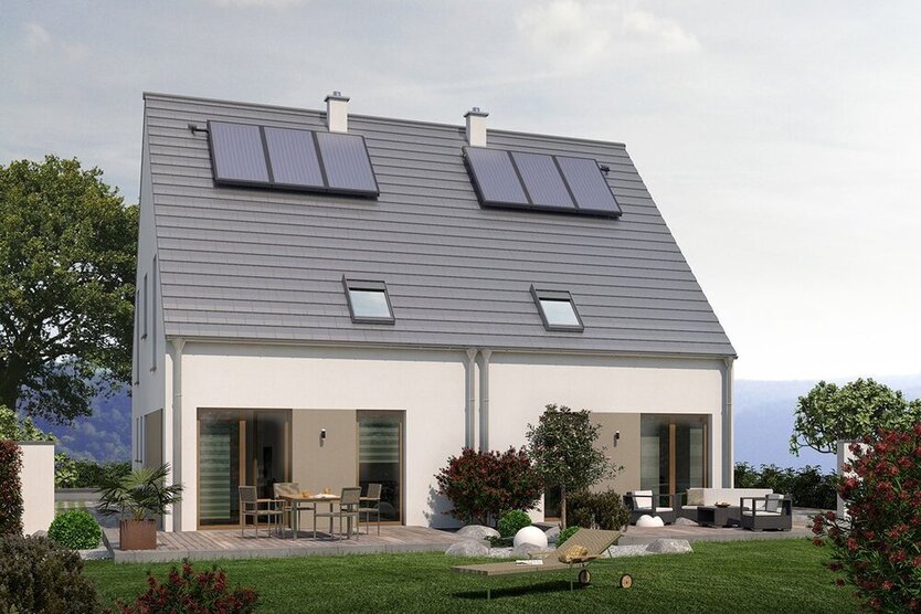 Doppelhaushälfte Allkauf Double 2 in Tharandt - modern wohnen im Grünen 3 zimmer