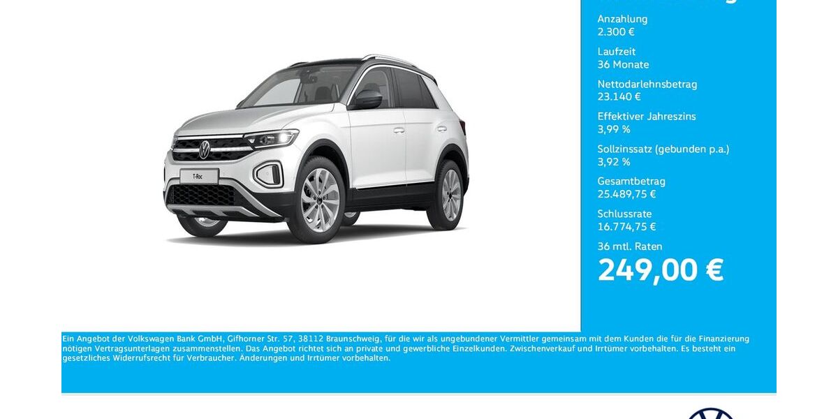 VW T-Roc 21.287 km 25.440 &euro; Dortmund 44379