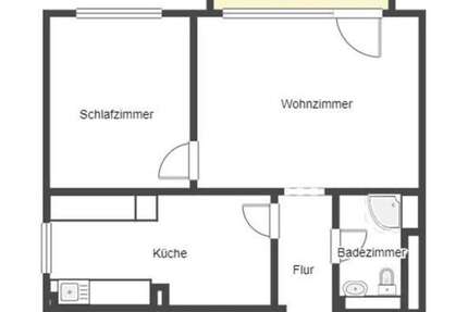 Wohnung zum Kaufen in Frankfurt am Main 275.000 € 62 m² 2 zimmer