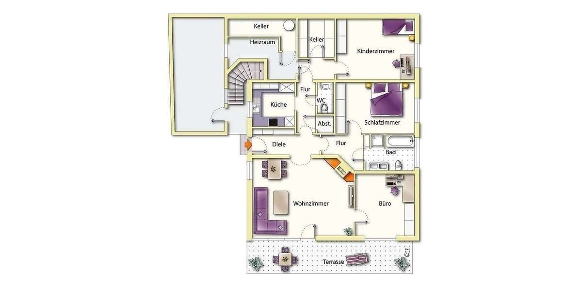 Etagenwohnung Büsingen am Hochrhein - 4.5 Zimmer, 114 m&sup2;, 439.950&euro; | Angebot:27116496