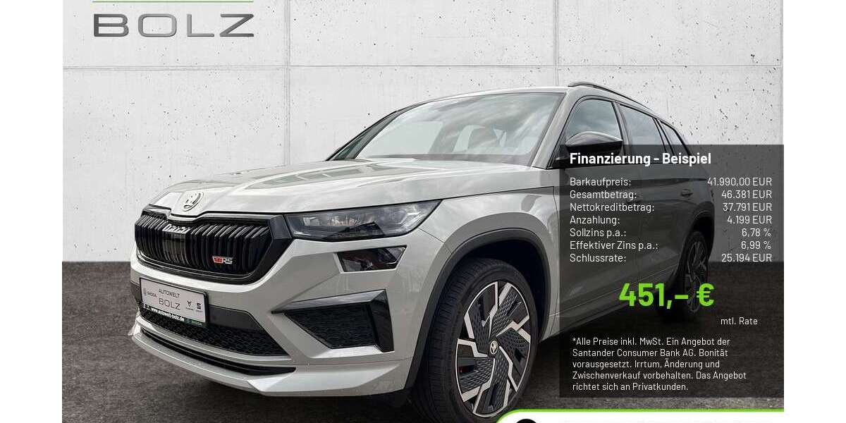 Skoda Kodiaq 25.245 km 41.990 &euro; Pulheim 50259