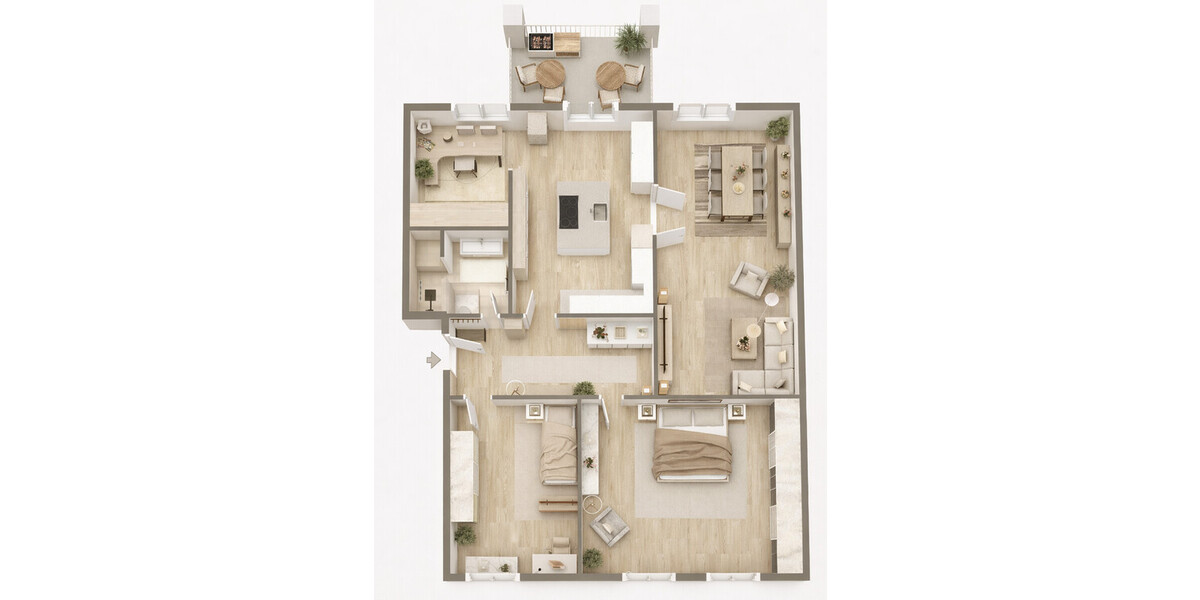 Erstklassiges Wohnen mit Raumhöhe, Stil und zeitloser Eleganz im Herzen des Erphoviertels! - Etagenwohnung Münster Mitte-Nordost | Angebot:26346383