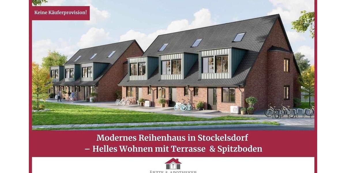 Reihenendhaus Stockelsdorf - 5 Zimmer, 144 m&sup2;, 529.000&euro; | Angebot:25606362