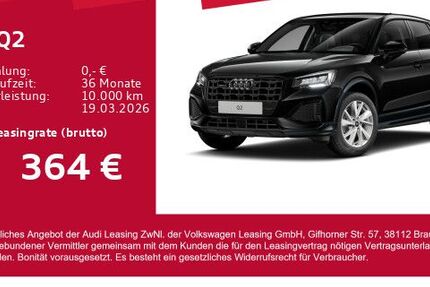 Audi Q2 31.500 km 34.280 &euro; Gersthofen 86368
