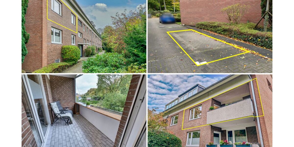 Licht, Balkon, gute Lage: 3-Zimmer-Eigentumswohnung in Schwentinental - Etagenwohnung Schwentinental | Angebot:25365901