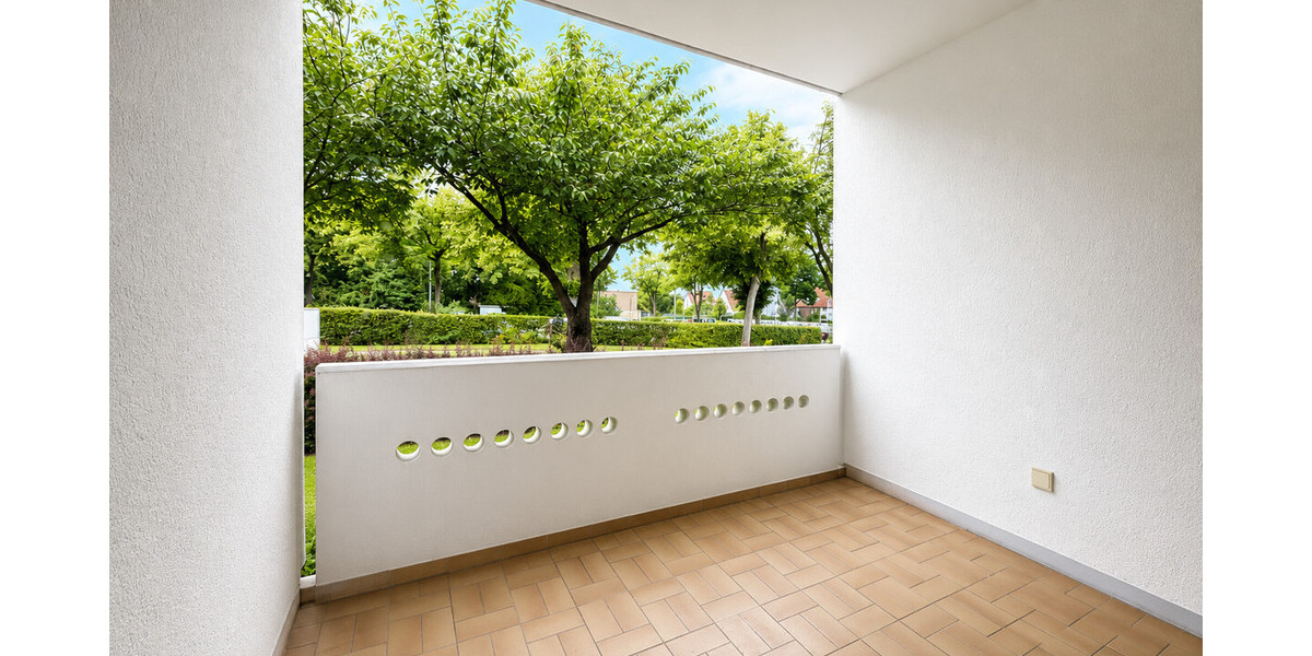 RESERVIERT! Zentral gelegene Erdgeschosswohnung mit Balkon, moderner Küche und renoviertem Bad - Erdgeschoßwohnung Lübbecke | Angebot:26975246