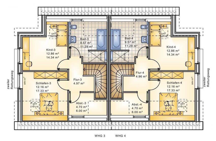 Energieeffizientes Mehrfamilienhaus mit 4 Wohneinheiten in Bürgerfelde! 1 zimmer