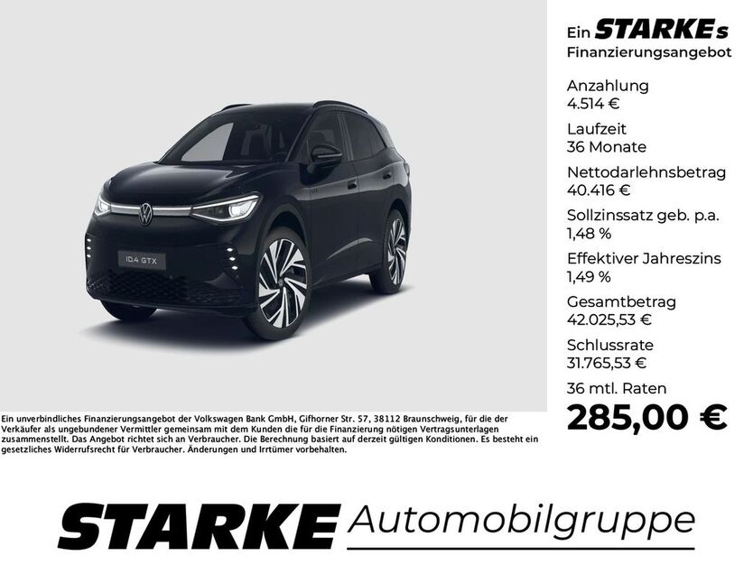 VW ID.4 9.838 km 44.930 € Georgsmarienhütte (Osnabrück) 49124