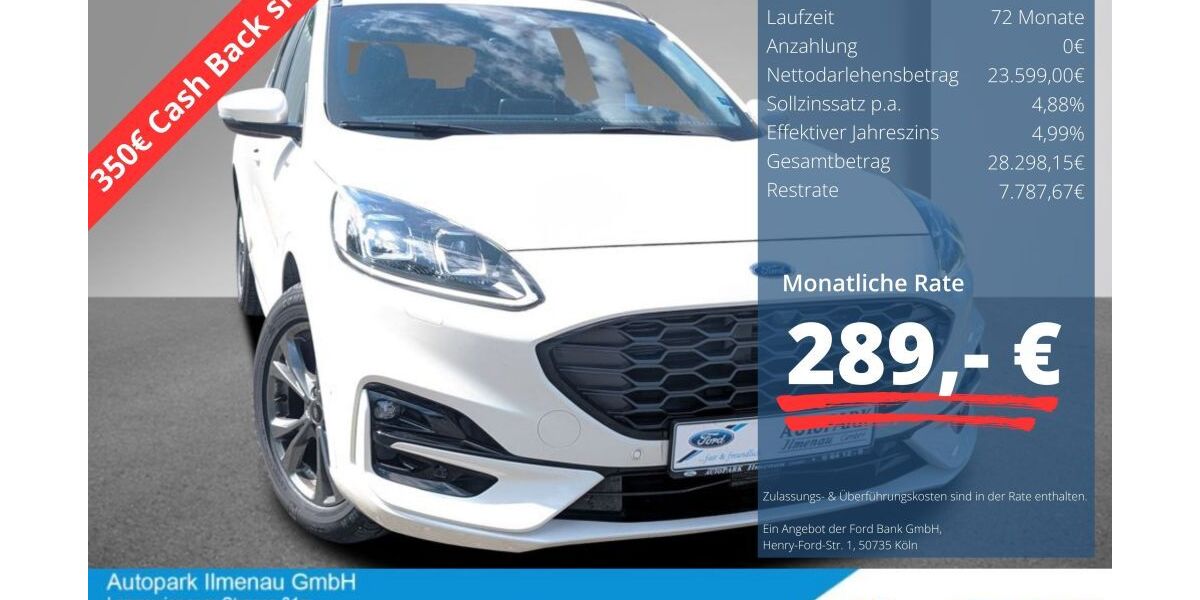 Ford Kuga 42.107 km 23.599 &euro; Ilmenau 98693