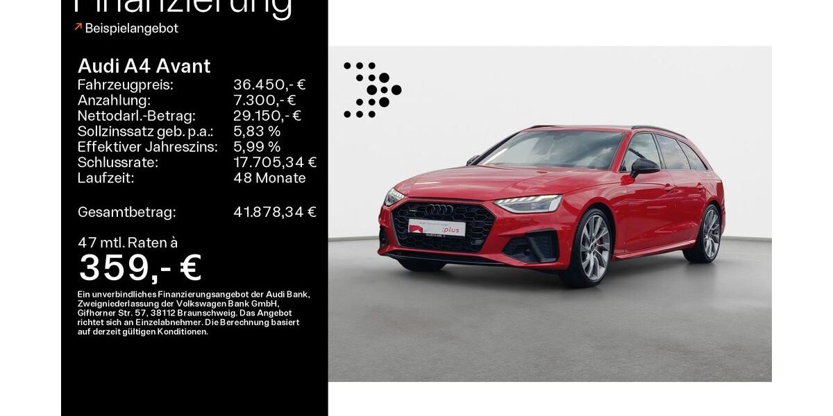 Audi A4 59.430 km 36.450 &euro; Coburg 96450