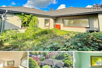 Winkelwalmdachbungalow im Dornröschenschlaf sucht Familie zum Wachküssen * Schatz im Garten inkl. * 6 zimmer