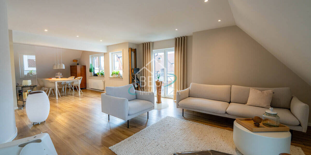 Stilvolle Maisonette mit sonnigem Balkon & exklusivem Ambiente 3 zimmer