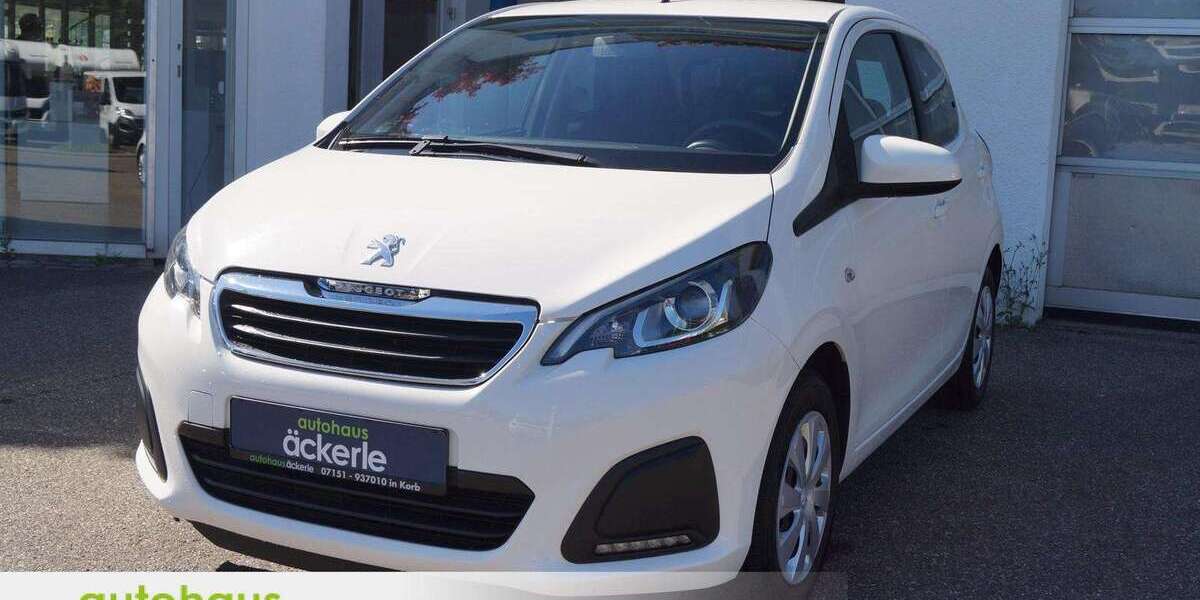 Peugeot 108 51.500 km 10.990 &euro; Korb 71404