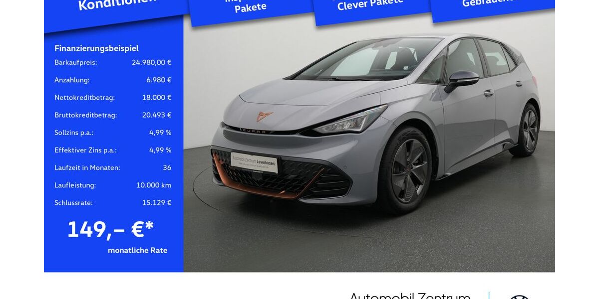 Cupra Born 19.979 km 22.980 &euro; Leverkusen 51379