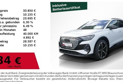 Audi Q4 e-tron 105.200 km 33.850 &euro; Lauf an der Pegnitz 91207