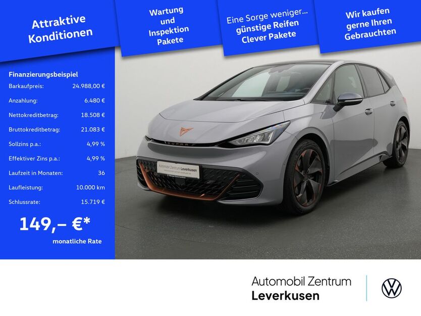 Cupra Born 44.584 km 24.988 € Leverkusen 51379