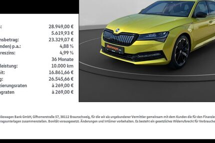 Skoda Superb 42.714 km 28.949 € Leinefelde-Worbis/DE 37327