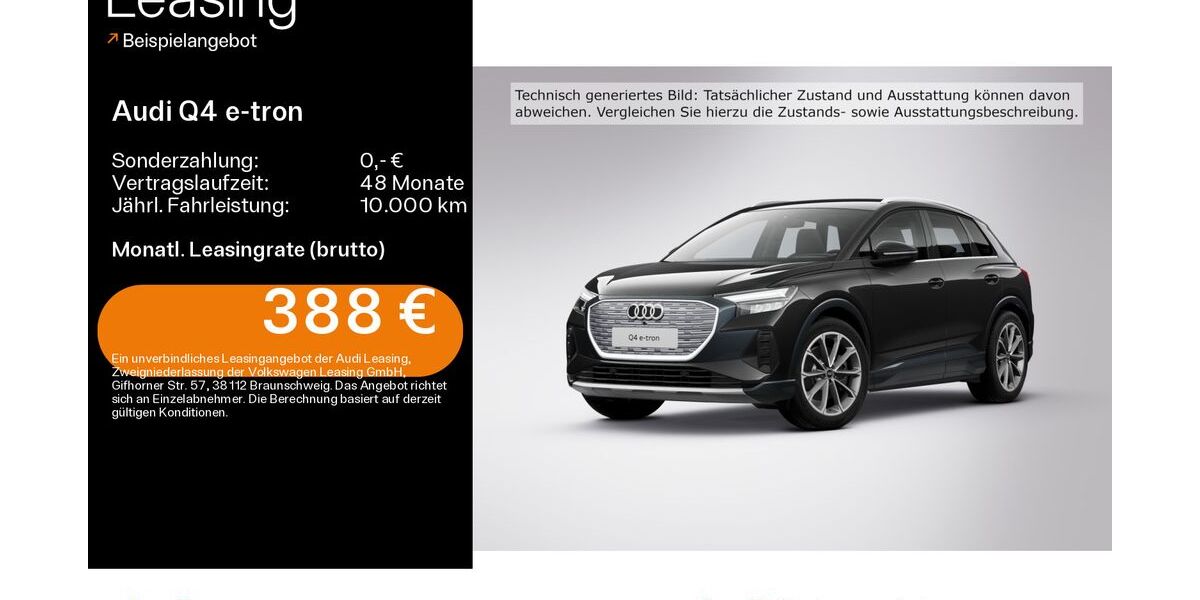 Audi Q4 e-tron 7.742 km 42.990 € Hofheim 65719
