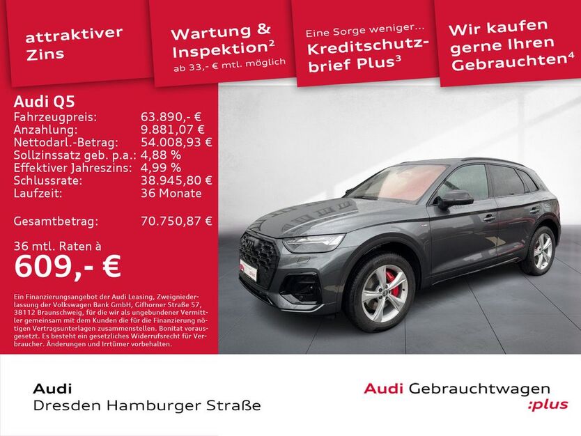 Audi Q5 25.000 km 63.890 € Dresden 01067