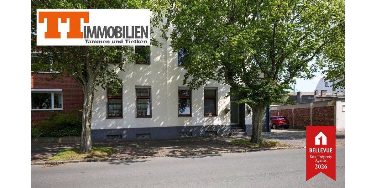 Etagenwohnung Wilhelmshaven Innenstadt - 3 Zimmer, 101 m&sup2;, 155.000&euro; | Angebot:26841472