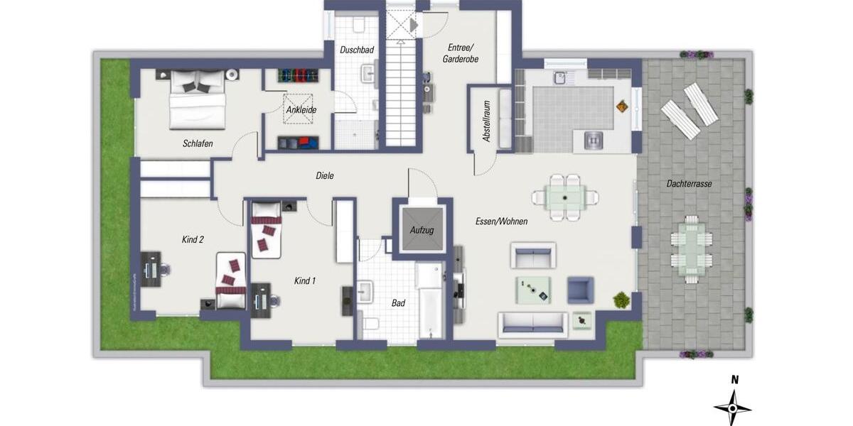 Einfamilienhaus Bad Ditzenbach - 4 Zimmer, 160 m&sup2;, 1.950&euro; | Angebot:26119935
