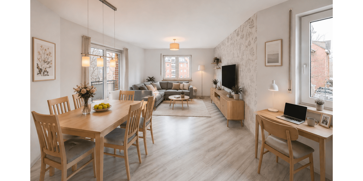 Etagenwohnung Bergen auf Rügen - 4 Zimmer, 104 m&sup2;, 203.000&euro; | Angebot:26979292