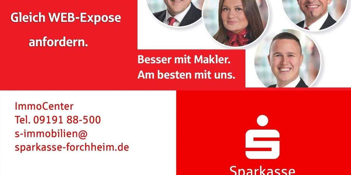 Etagenwohnung Forchheim - 3 Zimmer, 86 m&sup2;, 325.000&euro; | Angebot:24648817