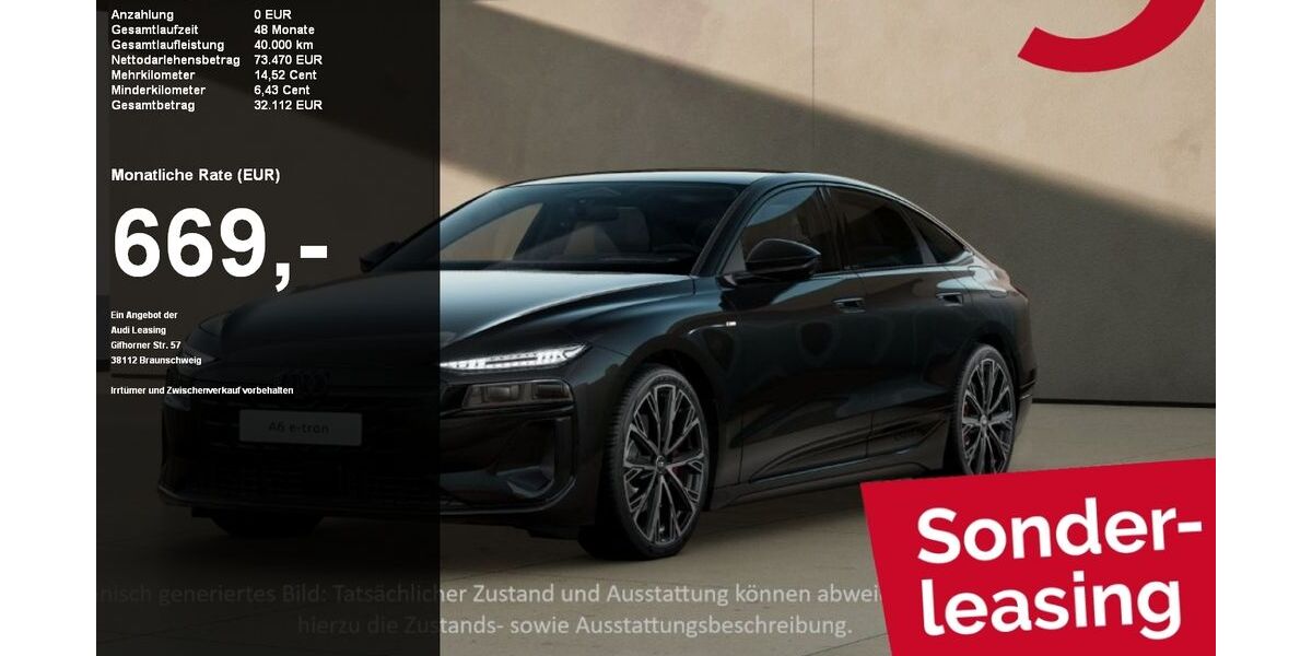 Audi A6 e-tron 11.500 km 71.440 &euro; Wackersdorf 92442