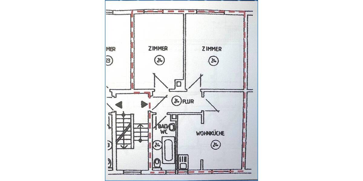 Etagenwohnung Singen / Hohentwiel Singen - 2 Zimmer, 57 m&sup2;, 167.000&euro; | Angebot:26799365