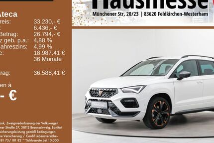 Cupra Ateca 25.355 km 33.230 &euro; Feldkirchen/Westerham 83620