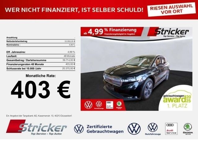 Skoda Enyaq 45.715 km 33.889 € Horn-Bad Meinberg 32805